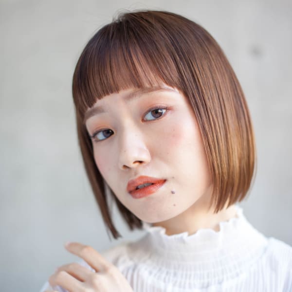 10代20代30代／ぱつっとボブ|Ash 大泉学園店