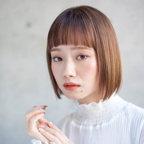 10代20代30代／ぱつっとボブ|Ash 大泉学園店