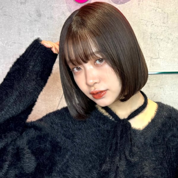 ボブー髪質改善ストレートー|Lond vallee 渋谷店