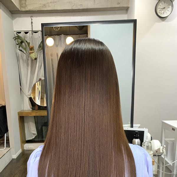 髪質改善・ケラチン酸熱トリートメント