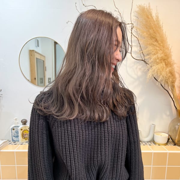 ニュアンスが可愛い_ニュアンス_ブラウンカラー_20代30代