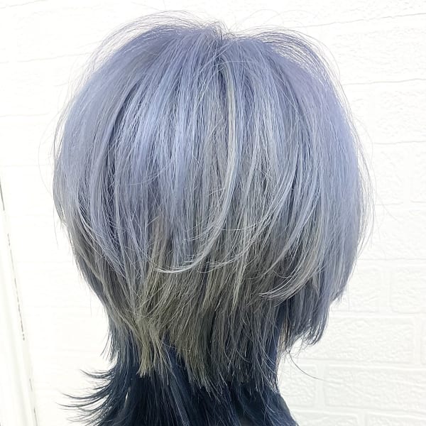 メンズライクウルフブルーシルバー