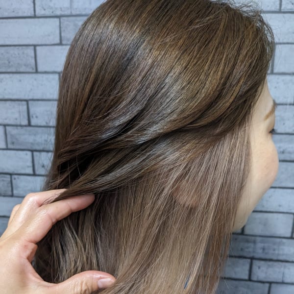 ダブルカラーでインナーカラー