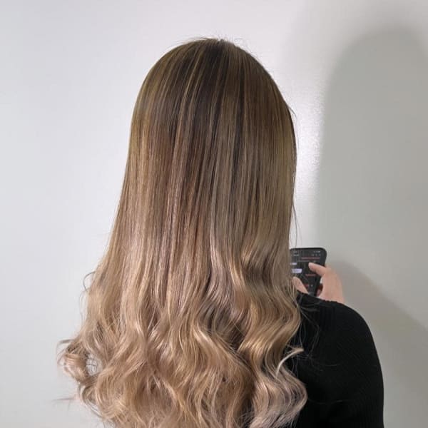 バレイヤージュ＆エクステ