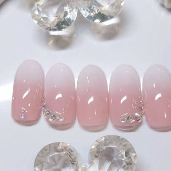 淡いカラーのグラデーション*