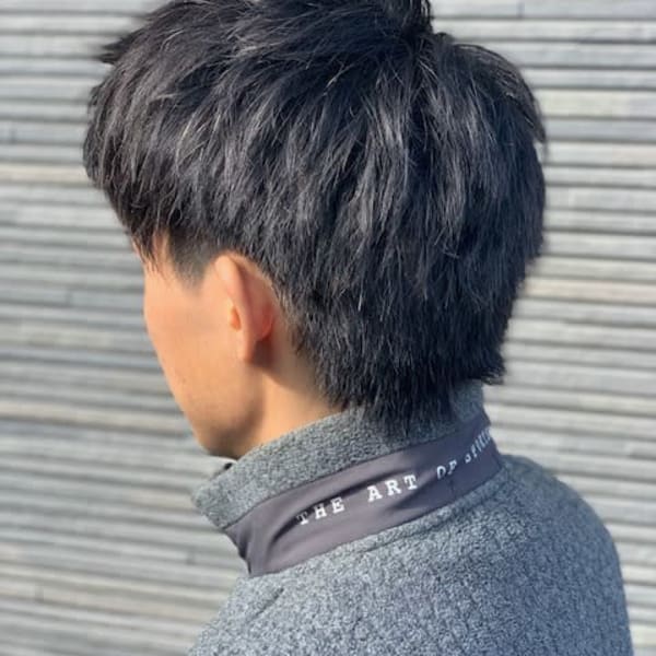 メンズ　ツーブロックショートスタイル|ult hair salon