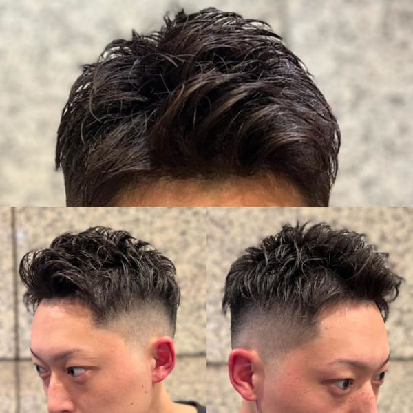 銀座 漢 フェードスタイル