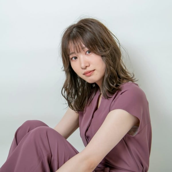 外国人風ゆる巻ミディアム|Fan. ray