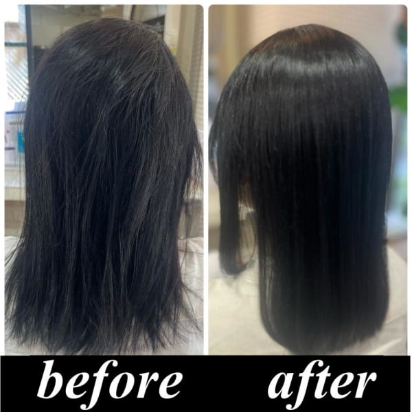 【美髪整形】異次元の最新髪質改善☆シルク酸性ストレート