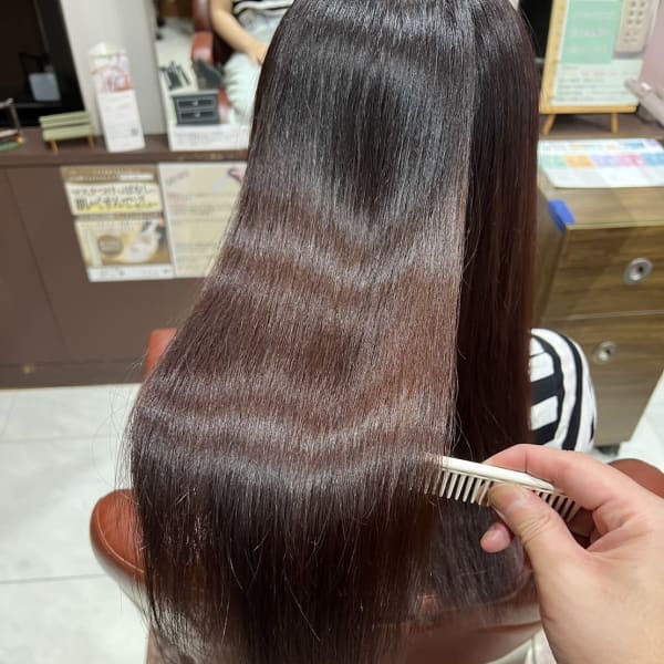 髪質改善トリートメント/ヘアカラー