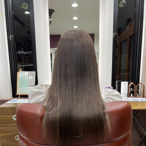 髪質改善トリートメント/ヘアカラー