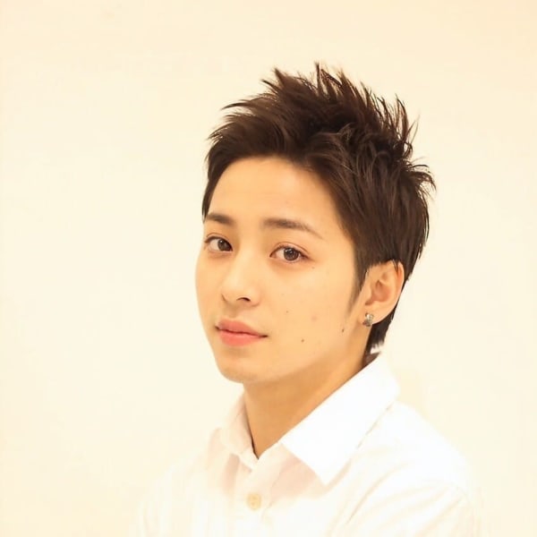 【銀座　有楽町】スーツ短髪ツーブロック束感モテる黒髪