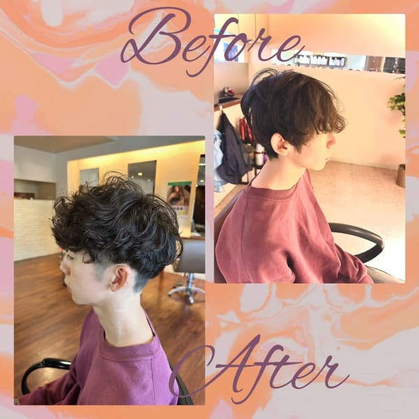 ふわふわパーマ|akira朝霧店