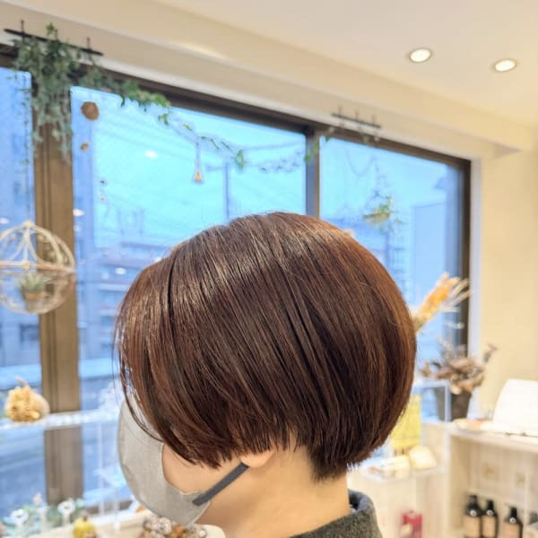 ハンサムショート×レッド