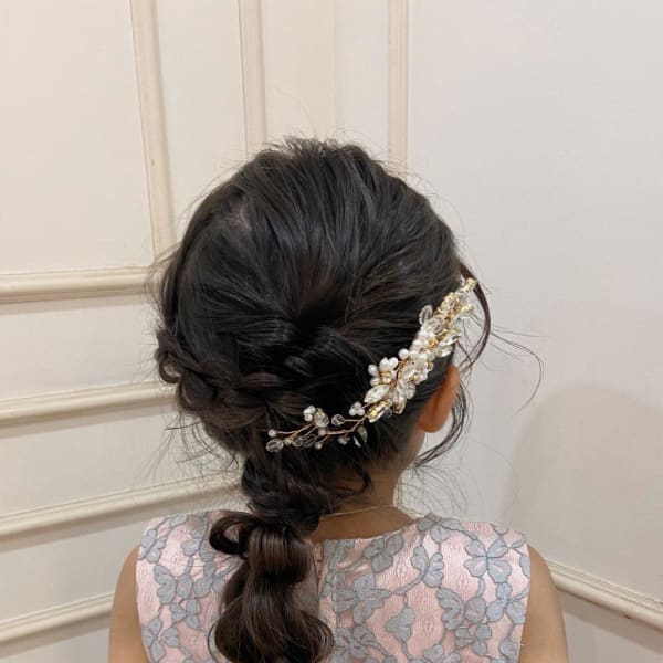 【cropes辻堂 斉藤】お呼ばれヘア編みおろし