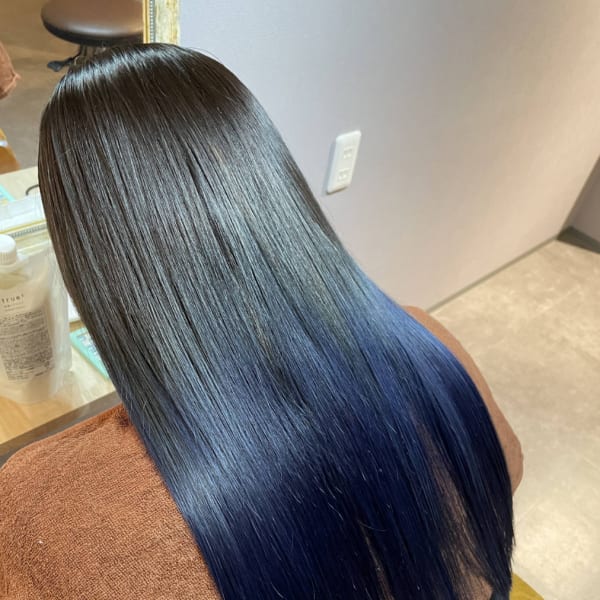 【中西style】ネイビーグラデーション|soare