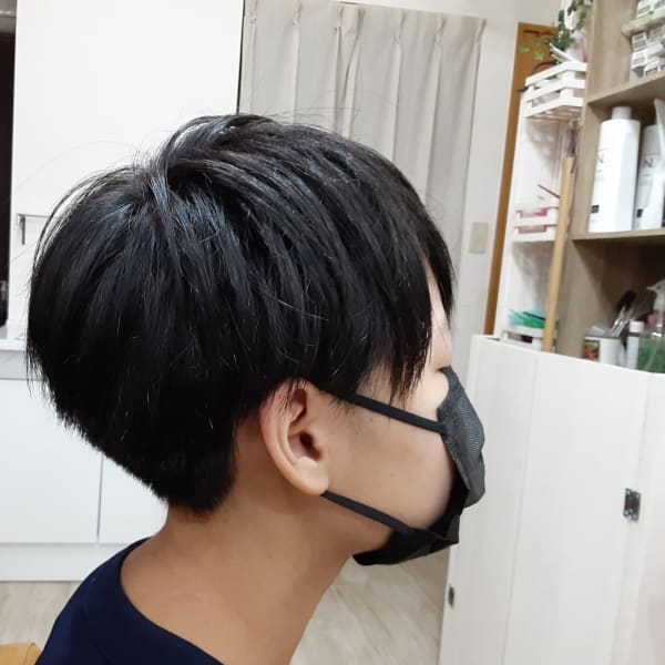 刈り上げマッシュベース