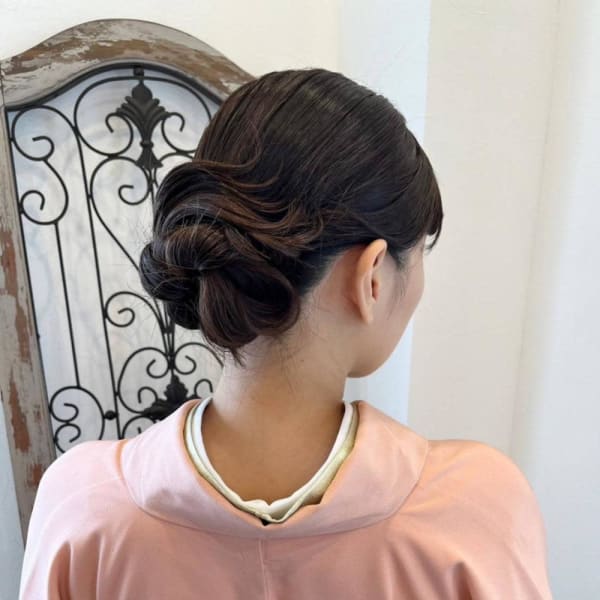 着物に似合うヘア