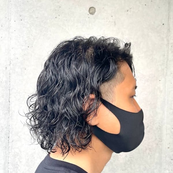 スパイラルパーマ