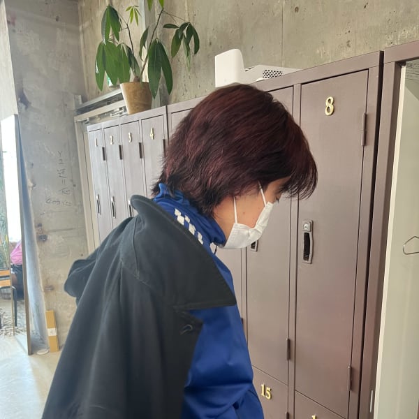 ボルドーカラー