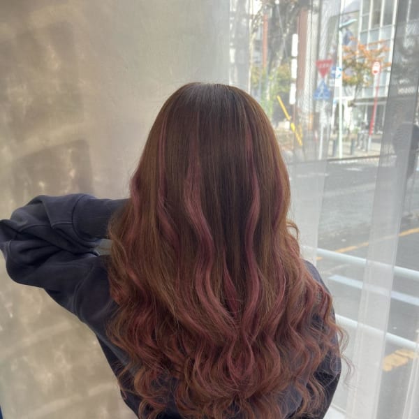 ピンクハイライト