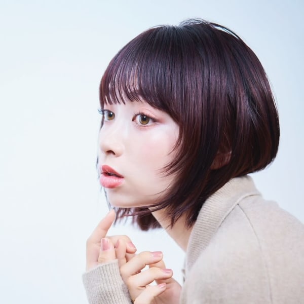 【UNIX港北店】プチウルフボブ