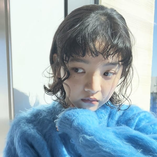 顔周り似合わせ☆フェイスラインウェーブパーマ【uchla】