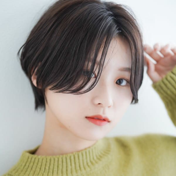 20代・30代_大人可愛い丸みショート