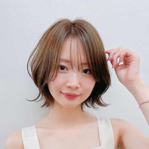20代・30代_韓国風大人くびれ巻きヘア