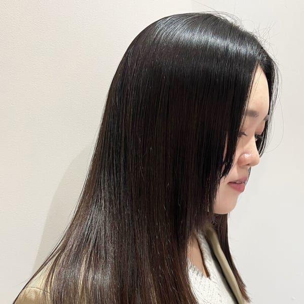 髪質改善レイヤースタイル☆酸性ストレートパーマ【uchla】