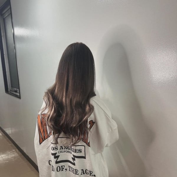 ハイライトとローライトで抜け感スタイル