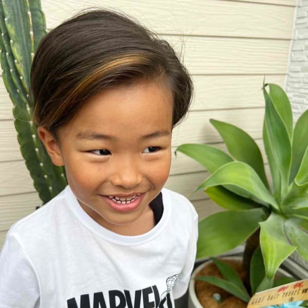 キッズハイライトカラー／キッズカット