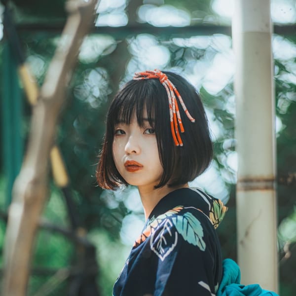 れんたる着物花奈×ショート