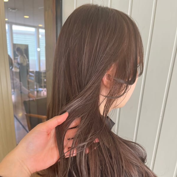 こっくりブラウン レイヤーロング|and anon 春日原店