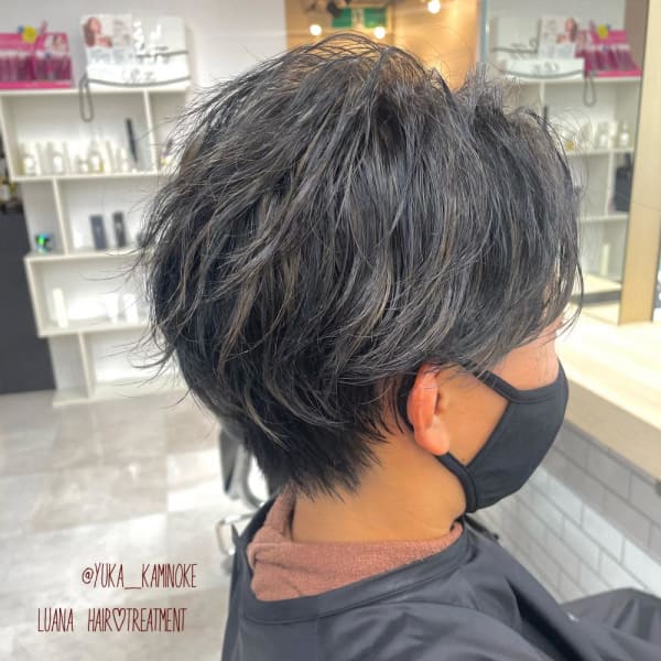 mediumメンズカット☆YUKA|Luana hair＆treatment