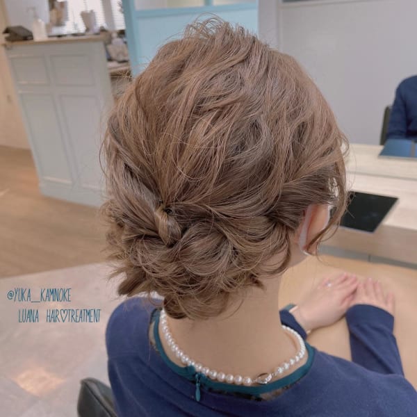 ふわふわアレンジ♪YUKA|Luana hair＆treatment