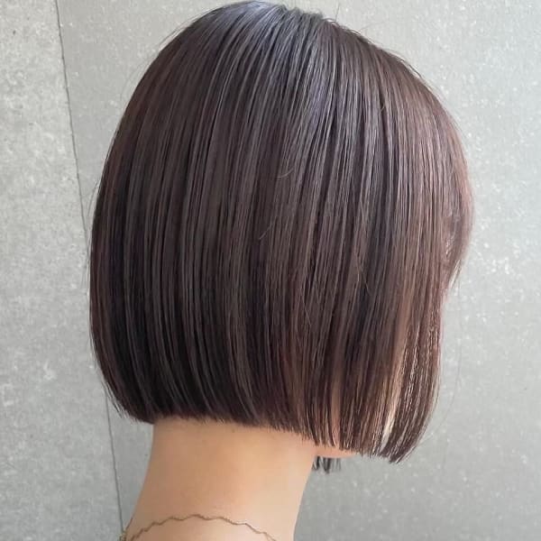 美髪縮毛矯正で作る！ナチュラルボブ