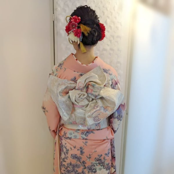 成人式☆振り袖着物☆ヘアセット