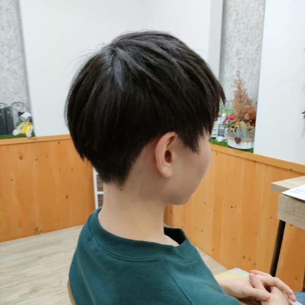 メンズライクな感じのショートです|猫と三日月