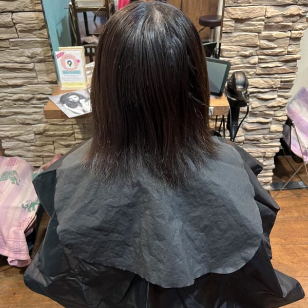 地毛暗くても可愛い！