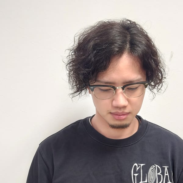 スパイラルパーマ