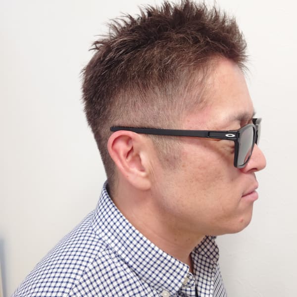 グレーカラー×ショート