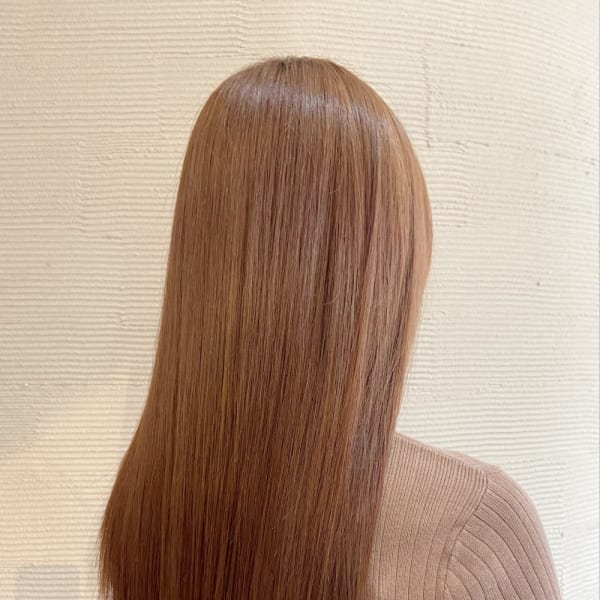 【MICHI refre店 奥原由佳】オレンジベージュ