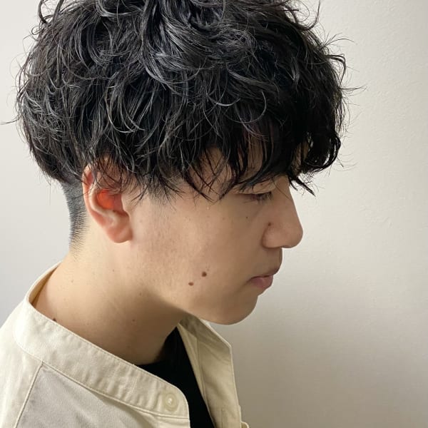 メンズスパイラルパーマ