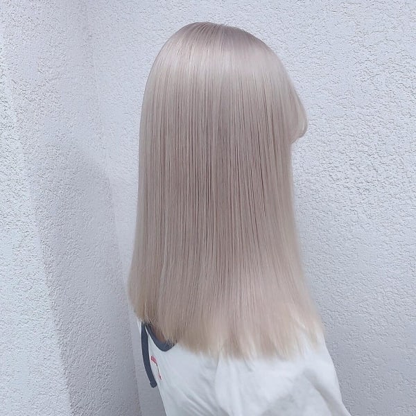 ホワイトシルバーグレーロング10代20代30代