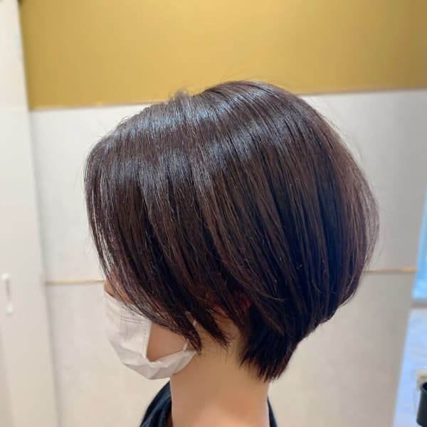 美バランス丸みクビレショート