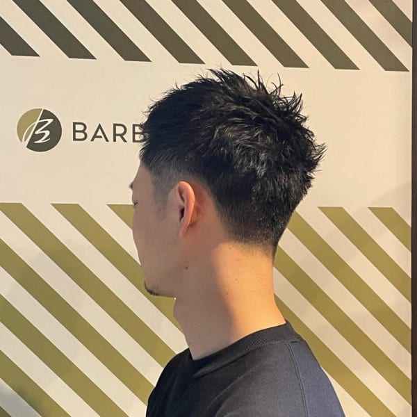 BARBER-BARのベリーショートスタイル