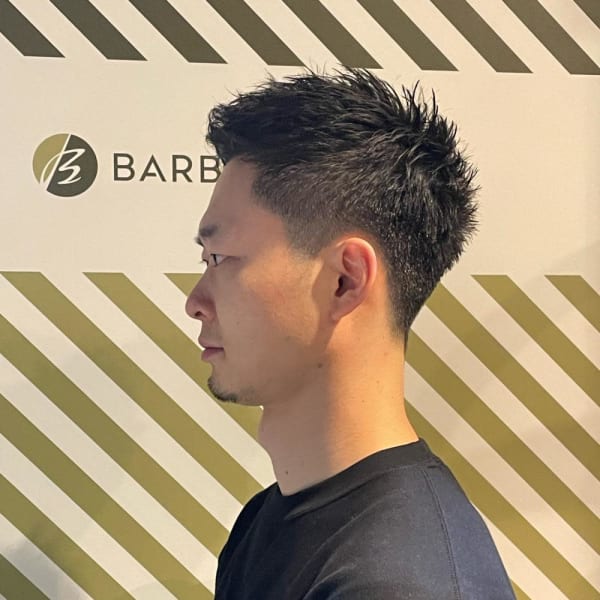 BARBER-BARのベリーショートスタイル