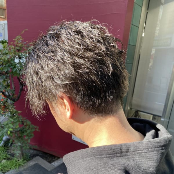 長めツイスパメンズパーマ【錦糸町北口】