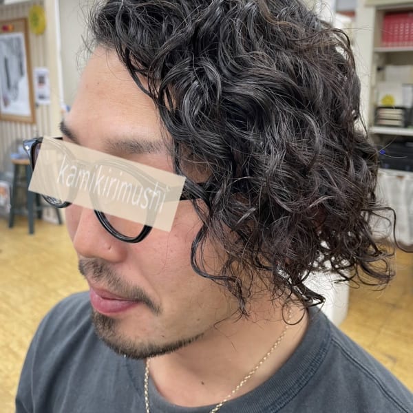 スパイラルパーマ